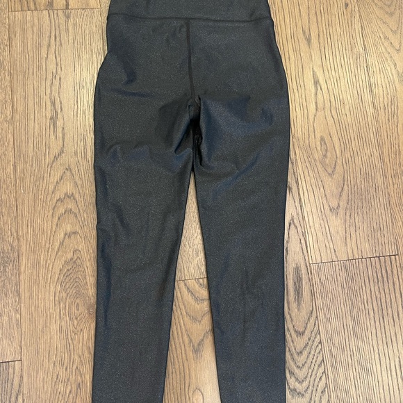 Good American High Rise Sparkle Black Leggings sz 0 XS Worn Once! - Picture 7 of 10